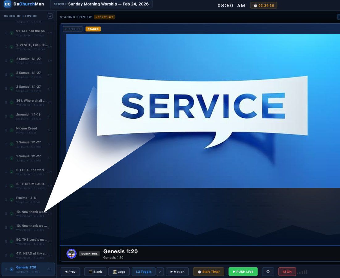 Service Planning