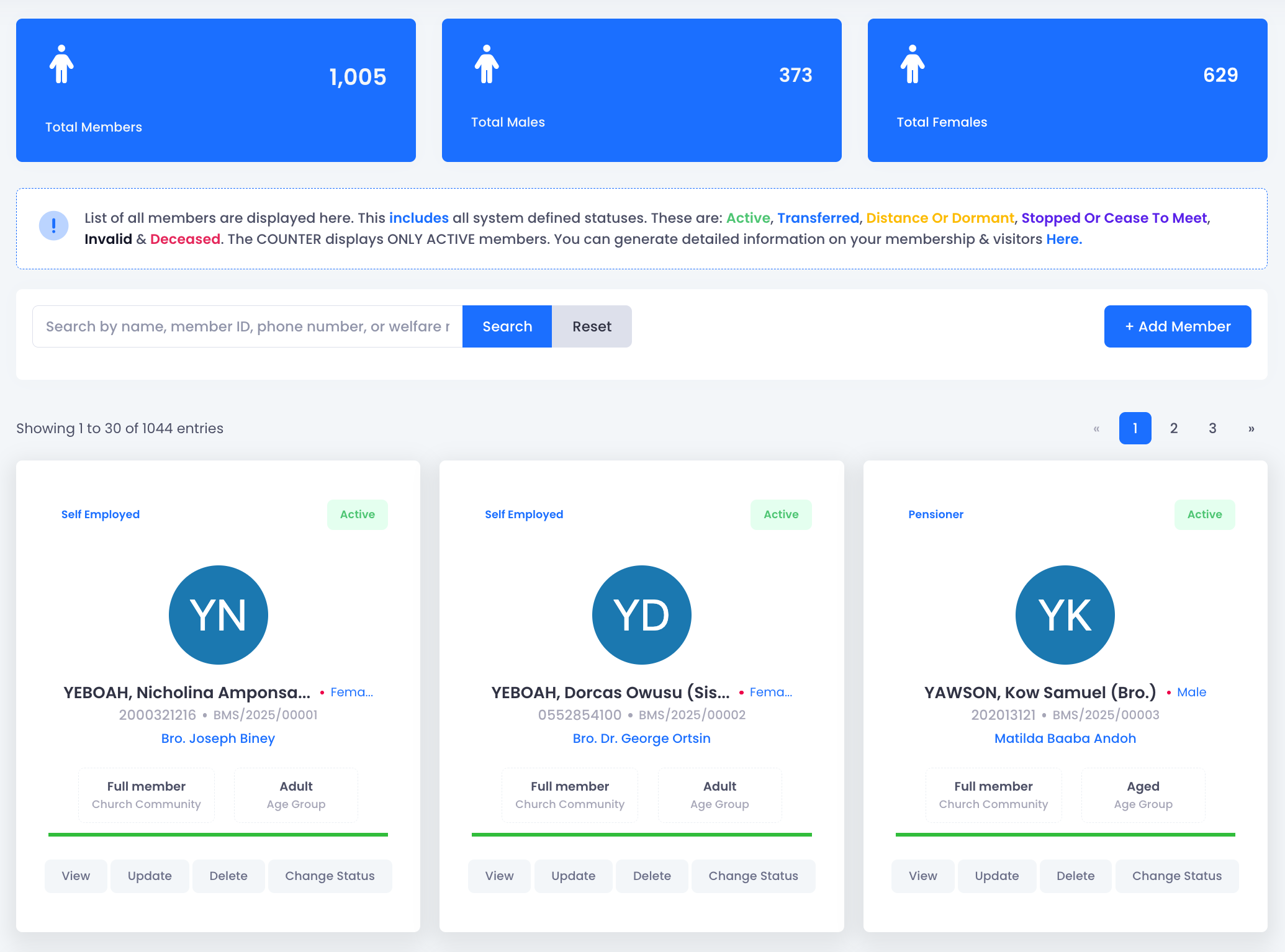 Membership Workflow